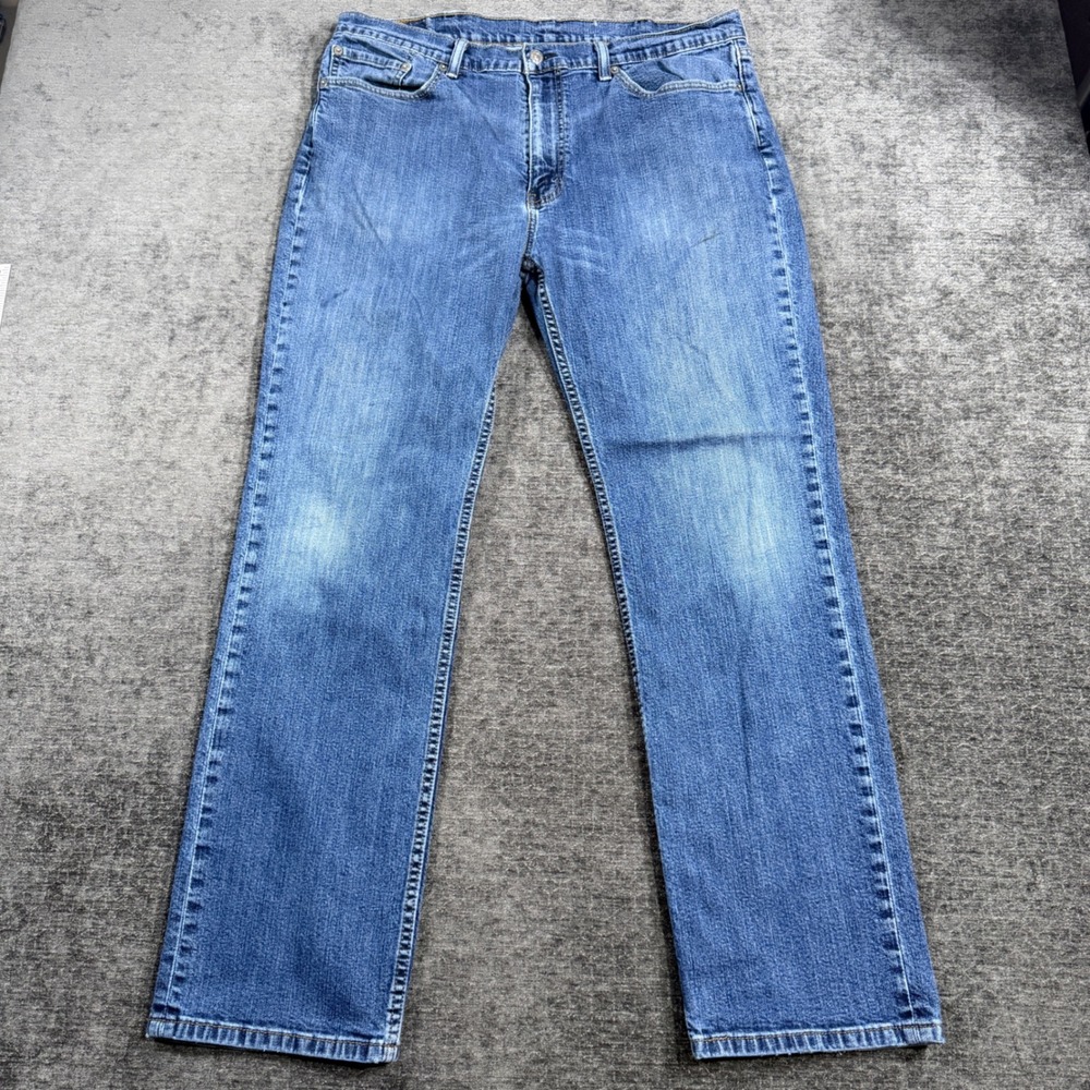 Levis 505 Regular‎ Fit Mens Blue Straight Leg Denim Jeans 38x30 Medium Wash